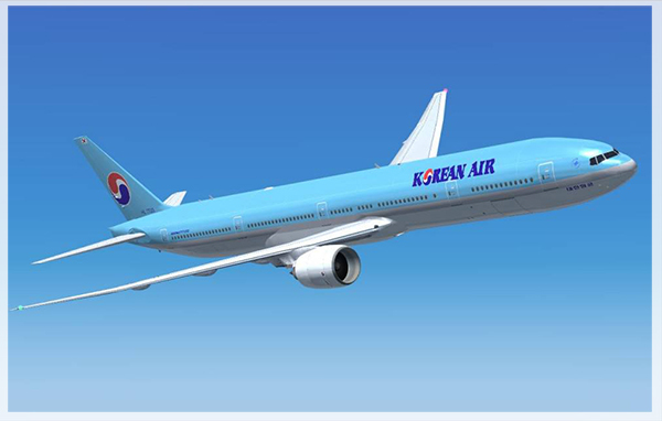 Máy bay KE hãng hàng không Korean Air