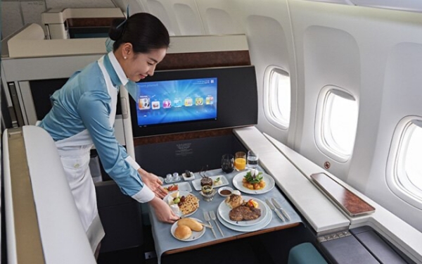 Vé hạng Nhất hãng Korean Air - First Class